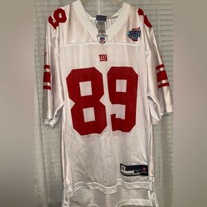 NY GIANTS #89 KEVIN BOSS JERSEY W/ SUPER BOWL XLII PATCH